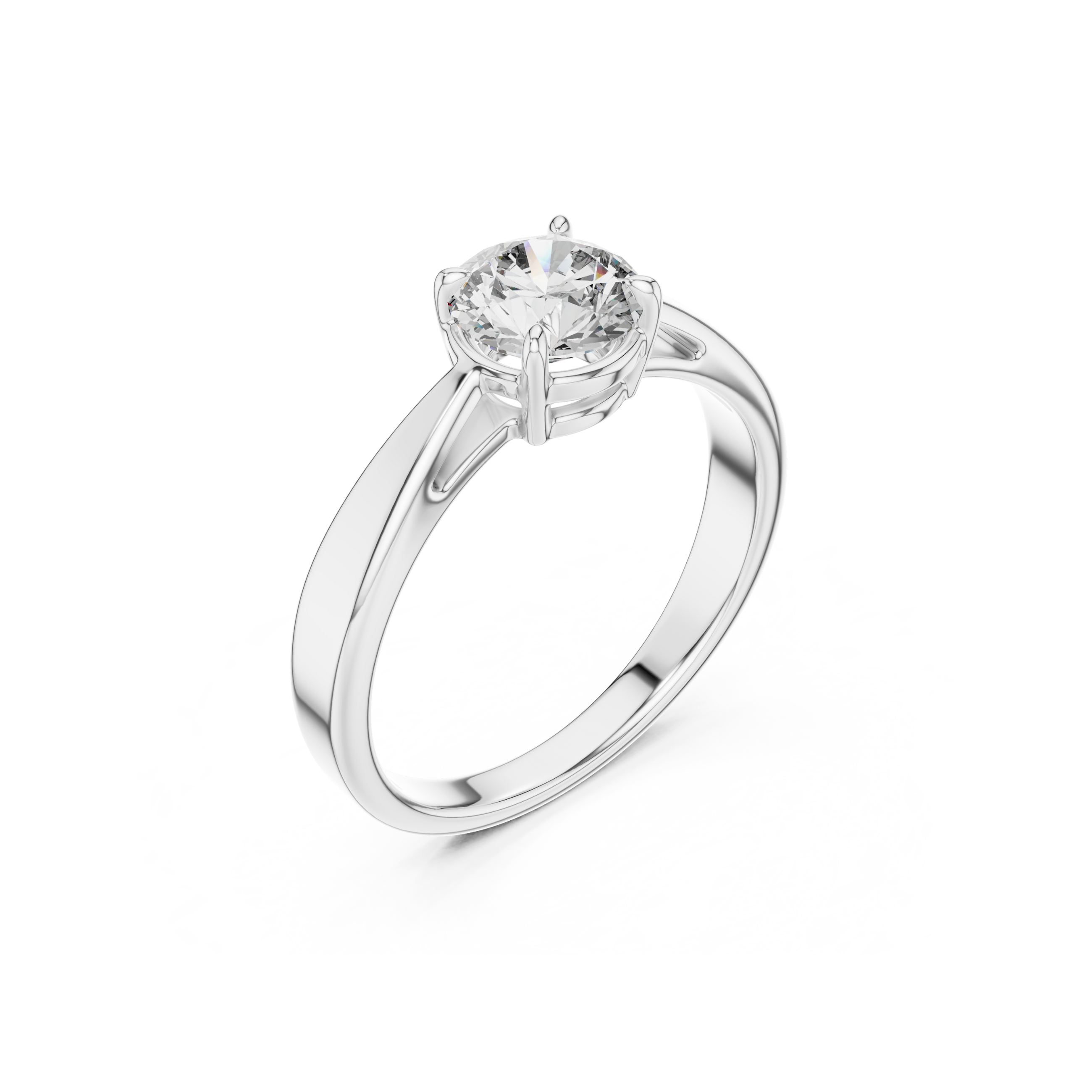 Classic Solitaire Lab Grown Diamond Ring