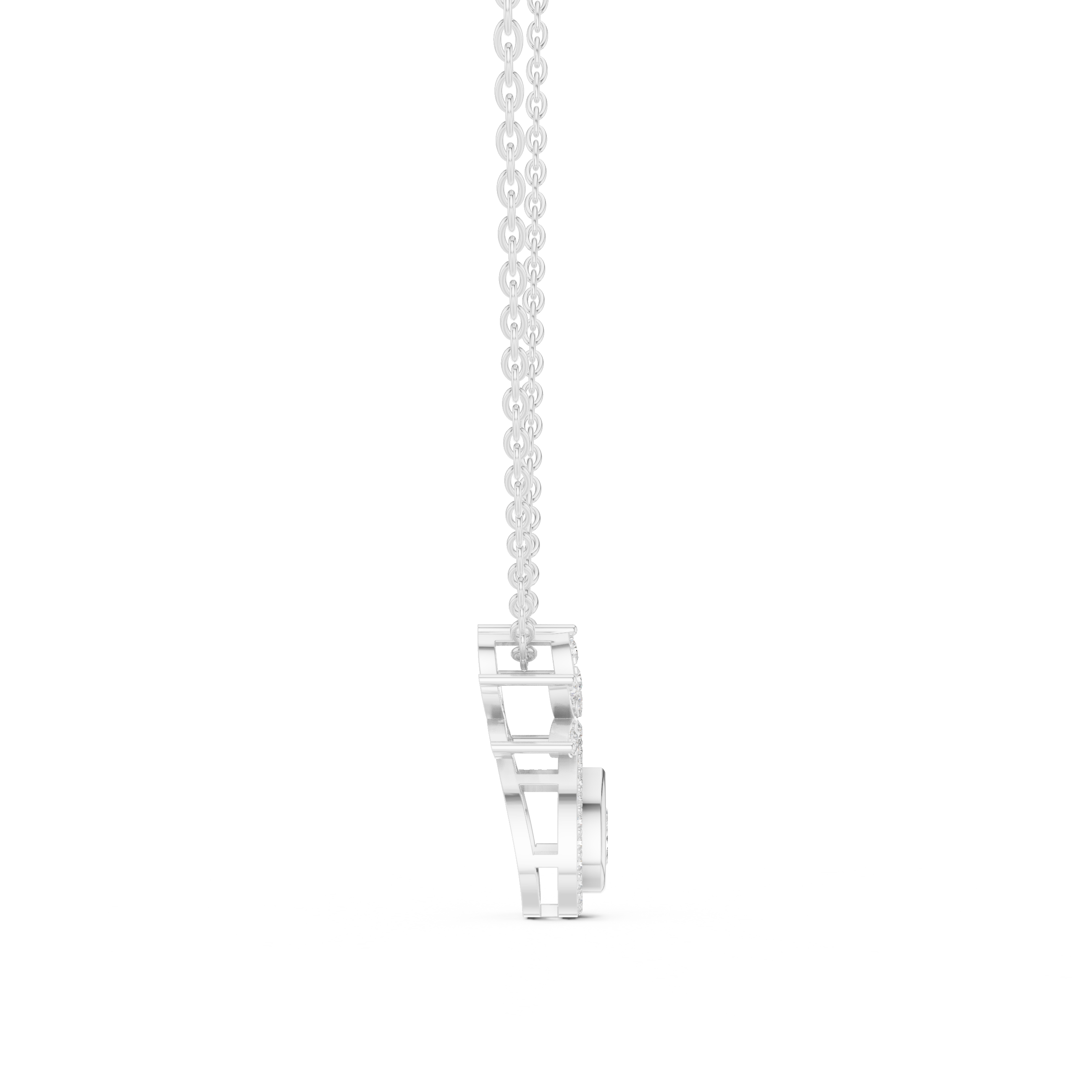 Tropical Lab Grown Diamond Pendant