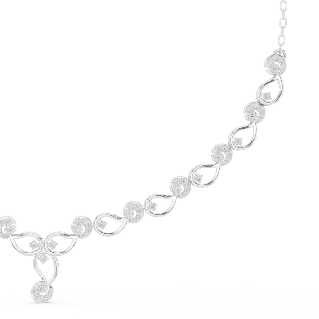 Infinity Drop Lab Grown Diamond Necklace