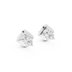 Cushion Halo Lab Grown Diamond Stud