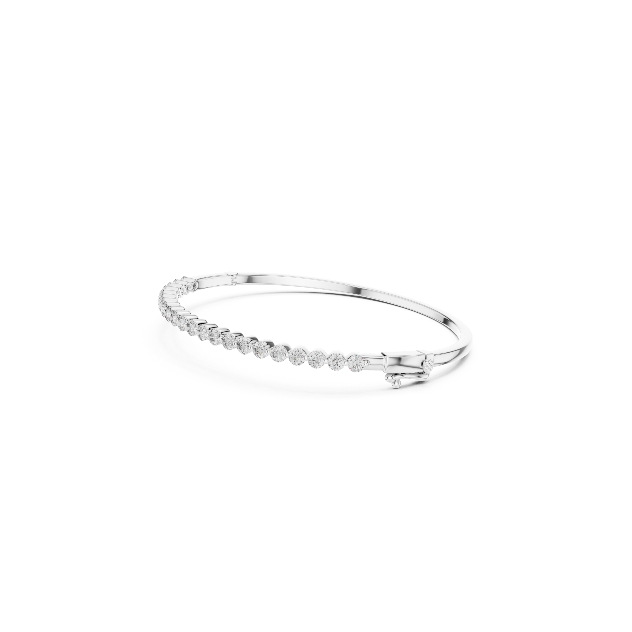 Eternity Lab Grown Diamond Bangle Bracelet
