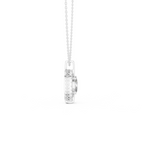 Classic Oval Lab Grown Diamond Solitaire Pendant