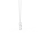 Radiant Cut Solitaire Lab Grown Diamond Pendant
