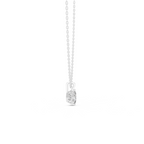 Princess Solitaire Lab Grown Diamond Pendant