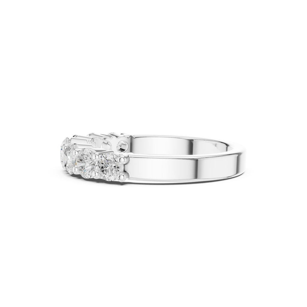 Classic 5-Stone Round Diamond Band