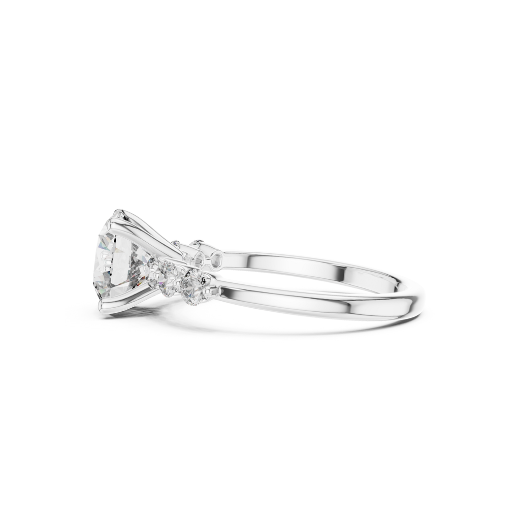 Round Brilliant Lab Grown Diamond Ring