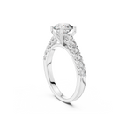 Vintage Classic Diamond Engagement Ring