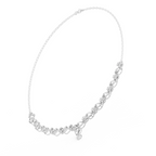 Infinity Drop Lab Grown Diamond Necklace