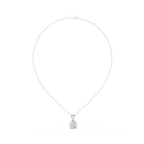 Solitaire Round Lab Grown Diamond Pendant
