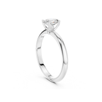 Oval-Cut Solitaire Lab Grown Diamond Ring