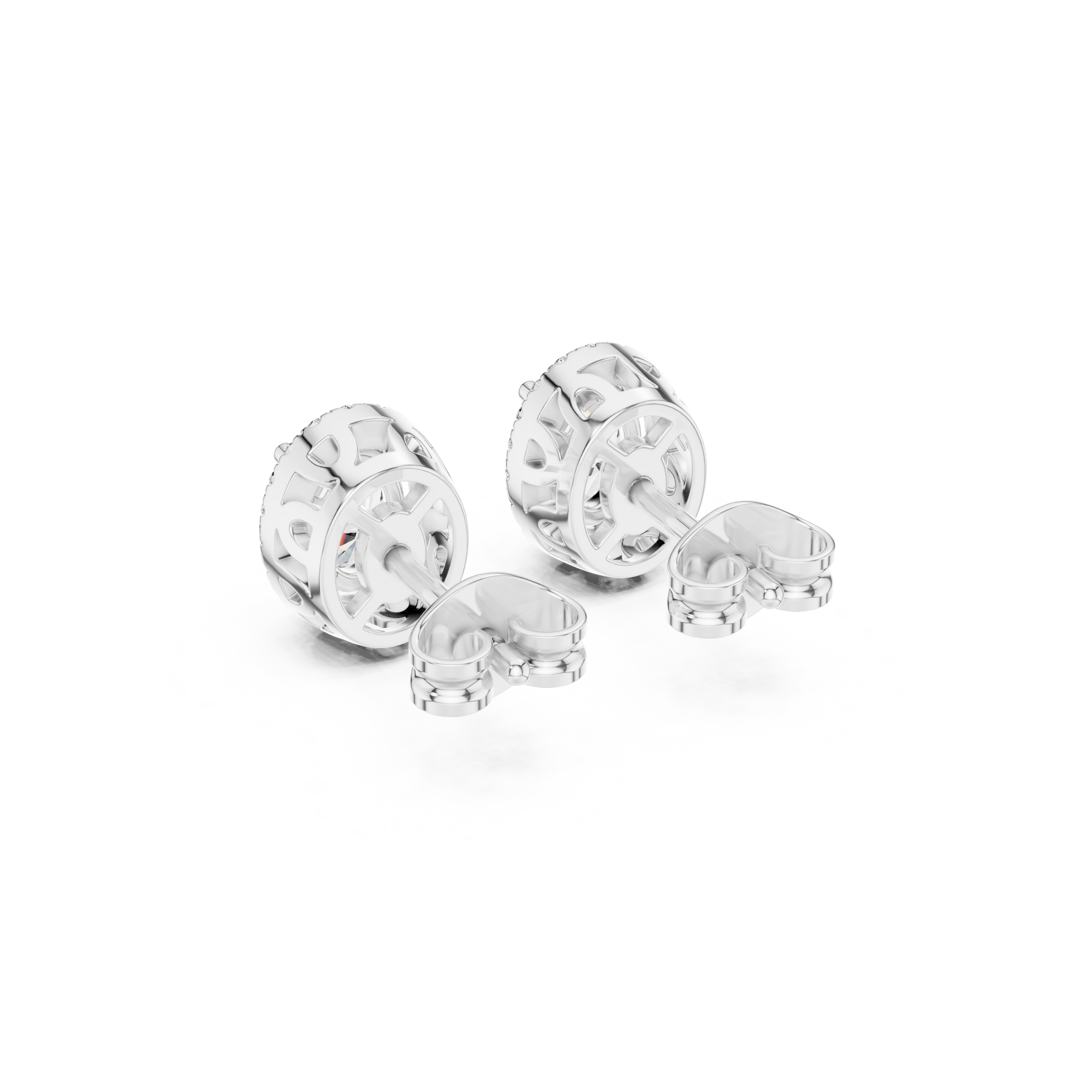 Classic Oval Cut Lab Grown Diamond Earrings