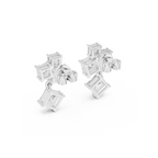 Cascade Lab Grown Diamond Drop Earring
