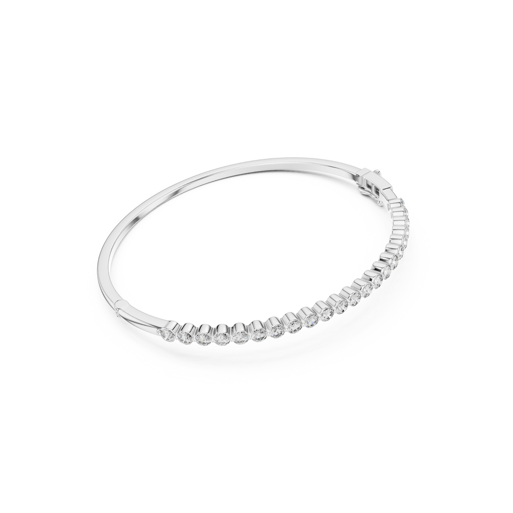 Eternity Lab Grown Diamond Bangle Bracelet