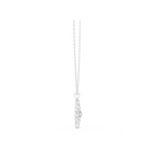 Floral Lab Grown Diamond Pendant