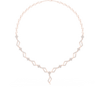 Geometric Lab Grown Diamond Necklace