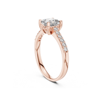 Princess-Cut Lab Grown Diamond Ring