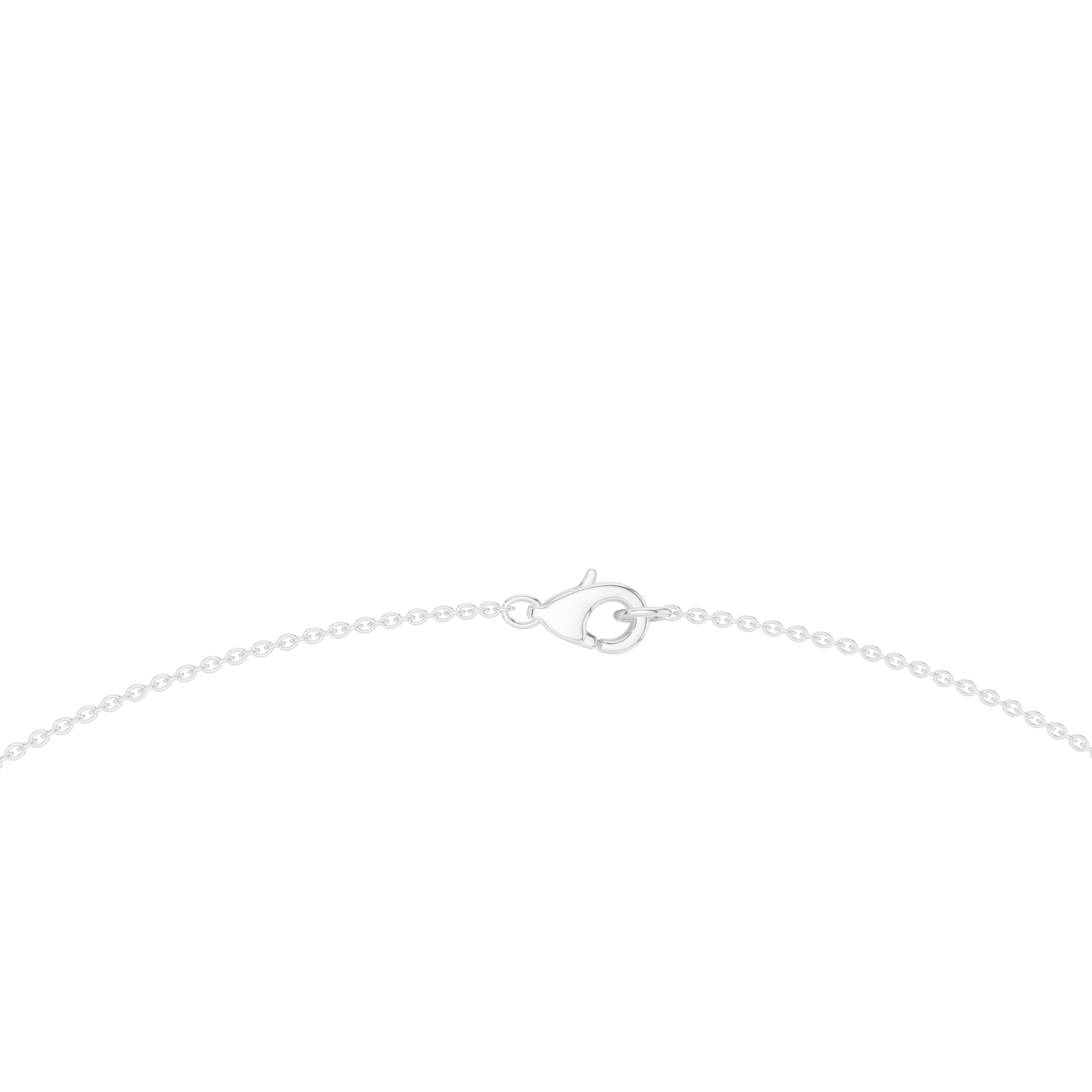 Graduated Dangling Lab Grown Diamond Necklace