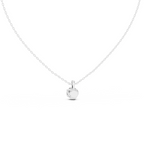 Round Cut Solitaire Lab Grown Diamond Pendant
