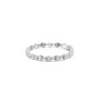 Pear-Cut Lab Grown Diamond Tennis Bracelet
