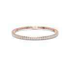 Classic Oval-Cut Lab Grown Diamond Tennis Bracelet.