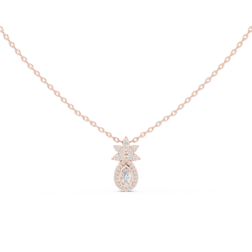 Tropical Lab Grown Diamond Pendant