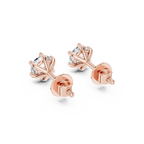 Classic Solitaire Lab Grown Diamond Stud