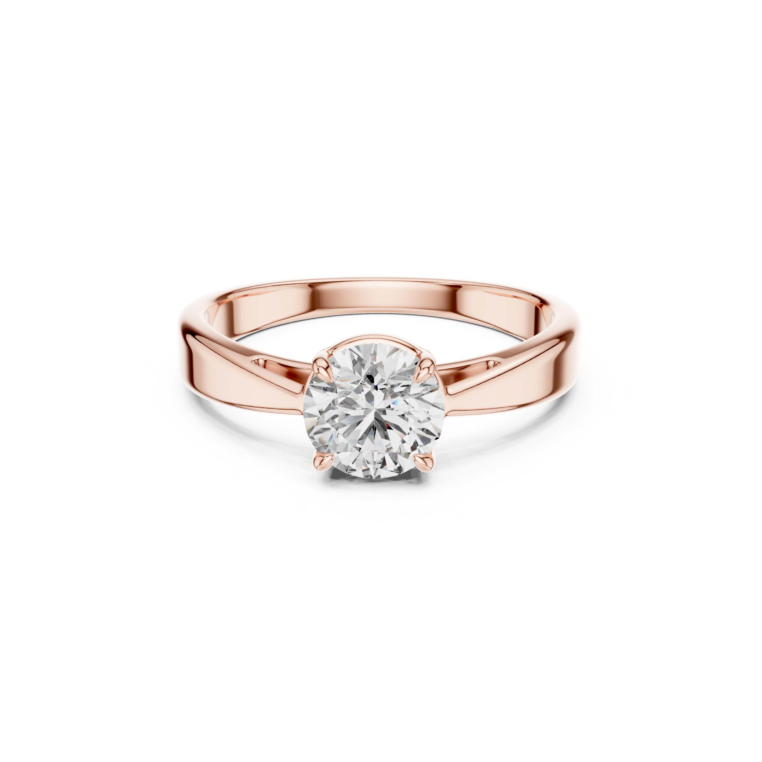 Classic Solitaire Lab Grown Diamond Ring
