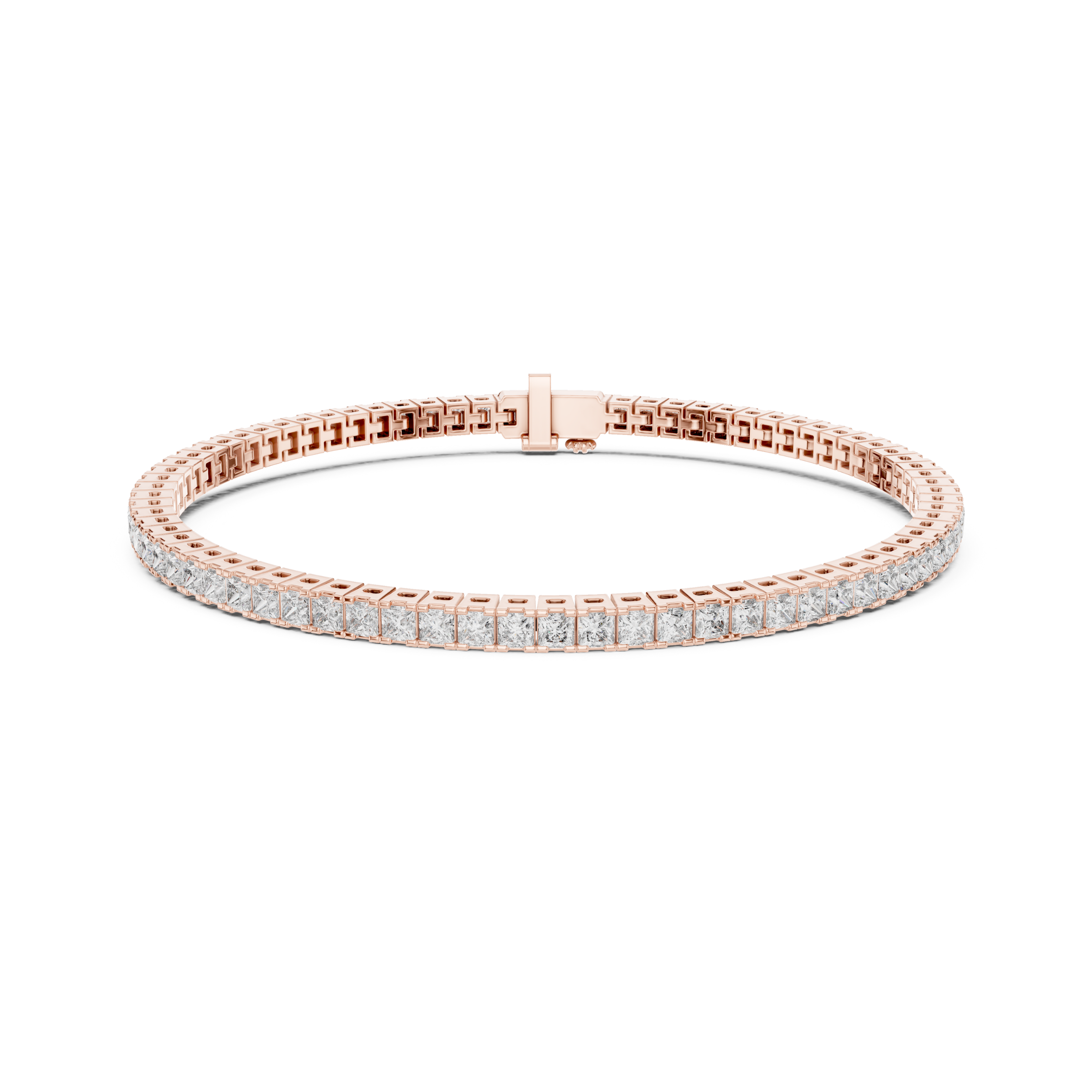 Princess Lab Grown Diamond Tennis Bracelet
