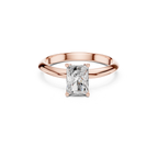 Radiant-Cut Solitaire Lab Grown Diamond Ring