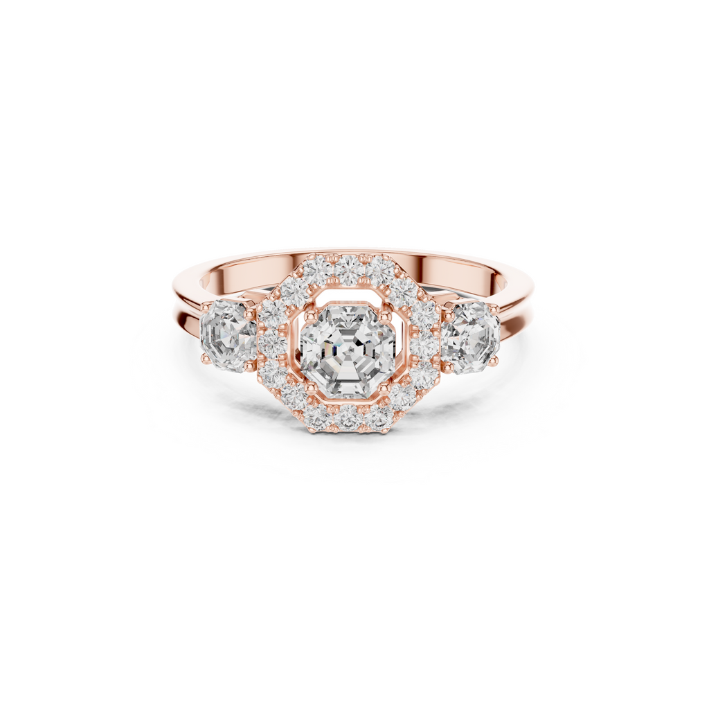 Vintage-Inspired Lab Grown Diamond Ring