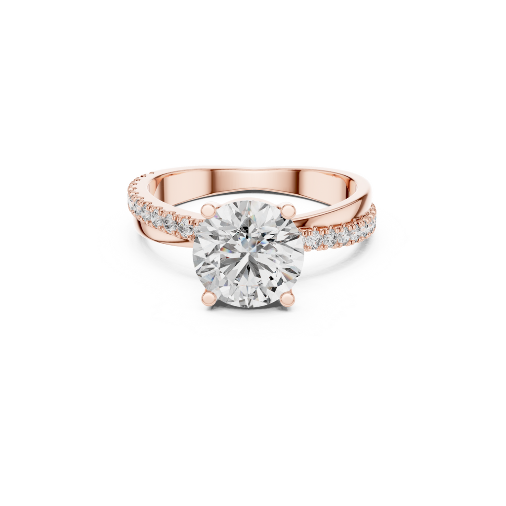 Round Cut Solitaire Ring
