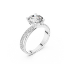 Round Cut Solitaire Ring