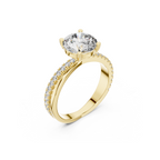 Round Cut Solitaire Ring