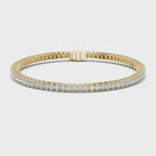 Classic Oval-Cut Lab Grown Diamond Tennis Bracelet.