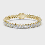 Signature Emerald-Cut Lab Grown Diamond Tennis Bracelet