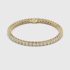 Brilliant Round Lab Grown Diamond Tennis Bracelet