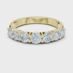 Classic 5-Stone Round Diamond Band