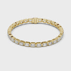 Emerald-Cut Lab Grown Diamond Tennis Bracelet