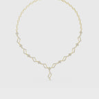 Geometric Lab Grown Diamond Necklace