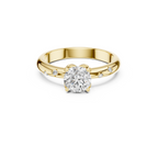 Solitaire Accent Lab Grown Diamond Ring
