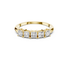 Princess Cut Lab Grown Diamond Band